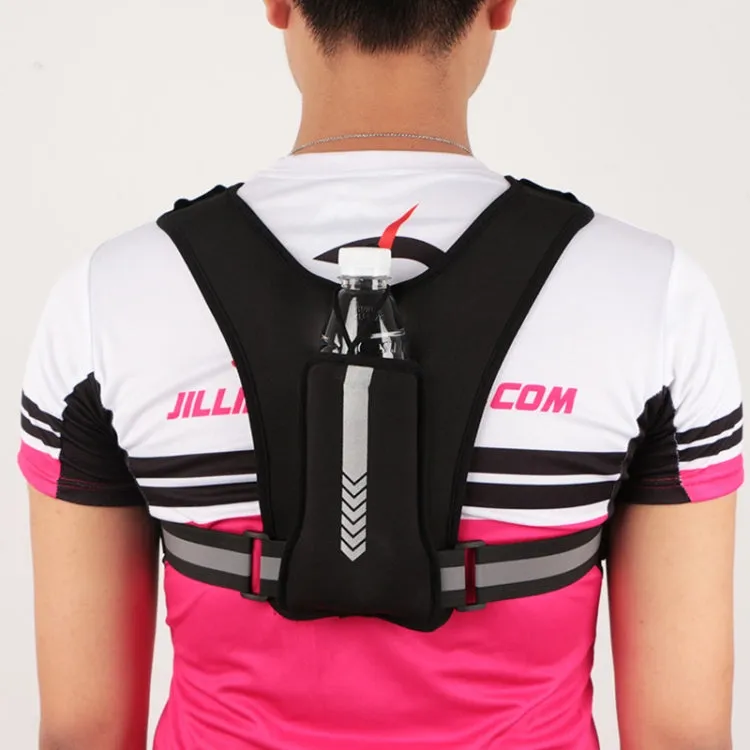 Running Reflective Vest Bag Outdoor Sports Mobile Phone Chest Bag(Regular)