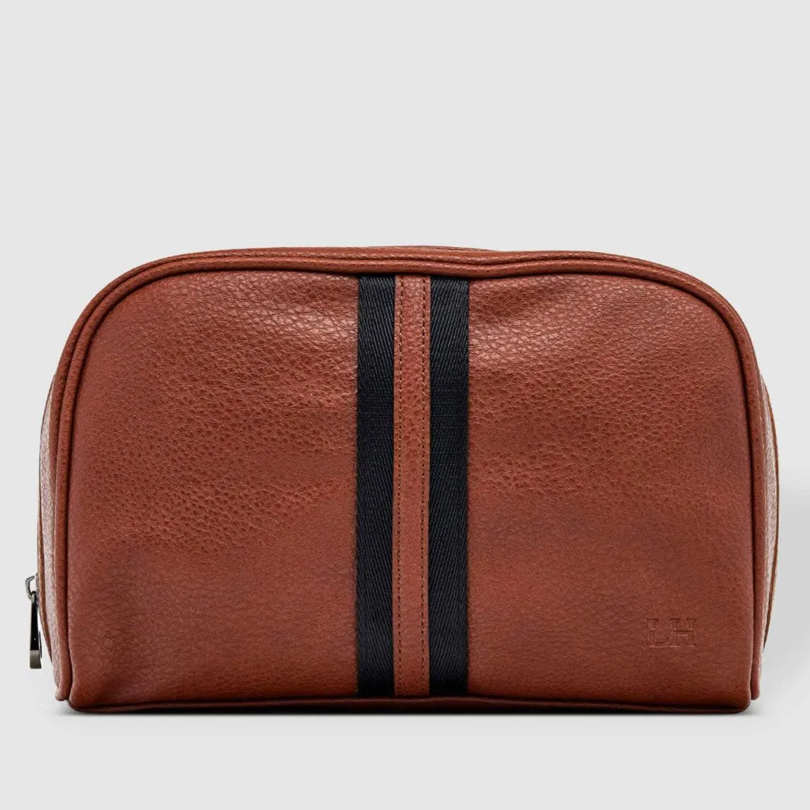 Sinatra Mens Large Wash Bag | Tan