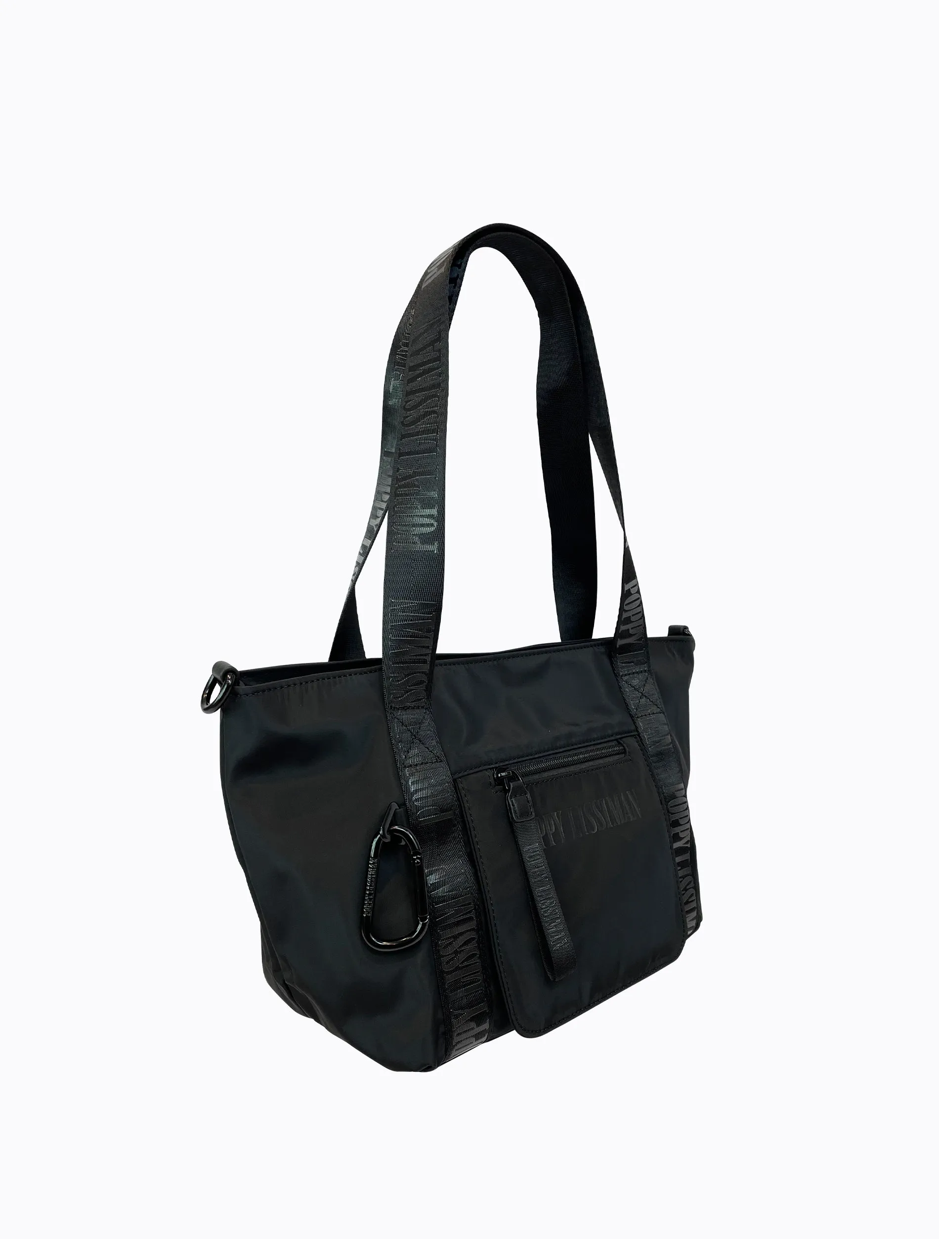 Skutty Flap Small Tote - Black