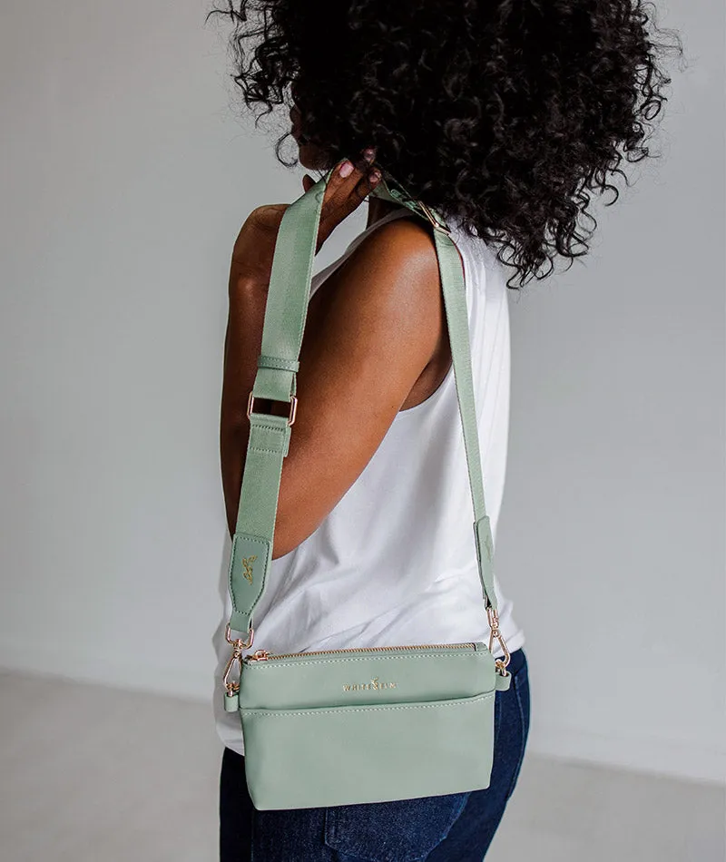 Skye Sling Bag - Seafoam