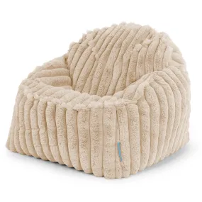 Sloucher Child's Bean Bag 2-6 yr - Ultra Plush Cord Peach