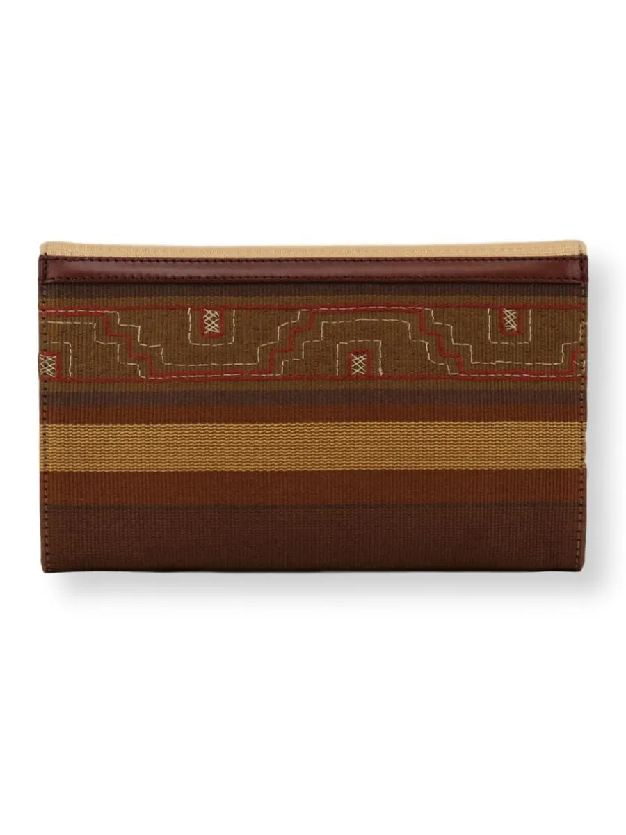 Small Classic Clutch -  Shipibo Textile Collection