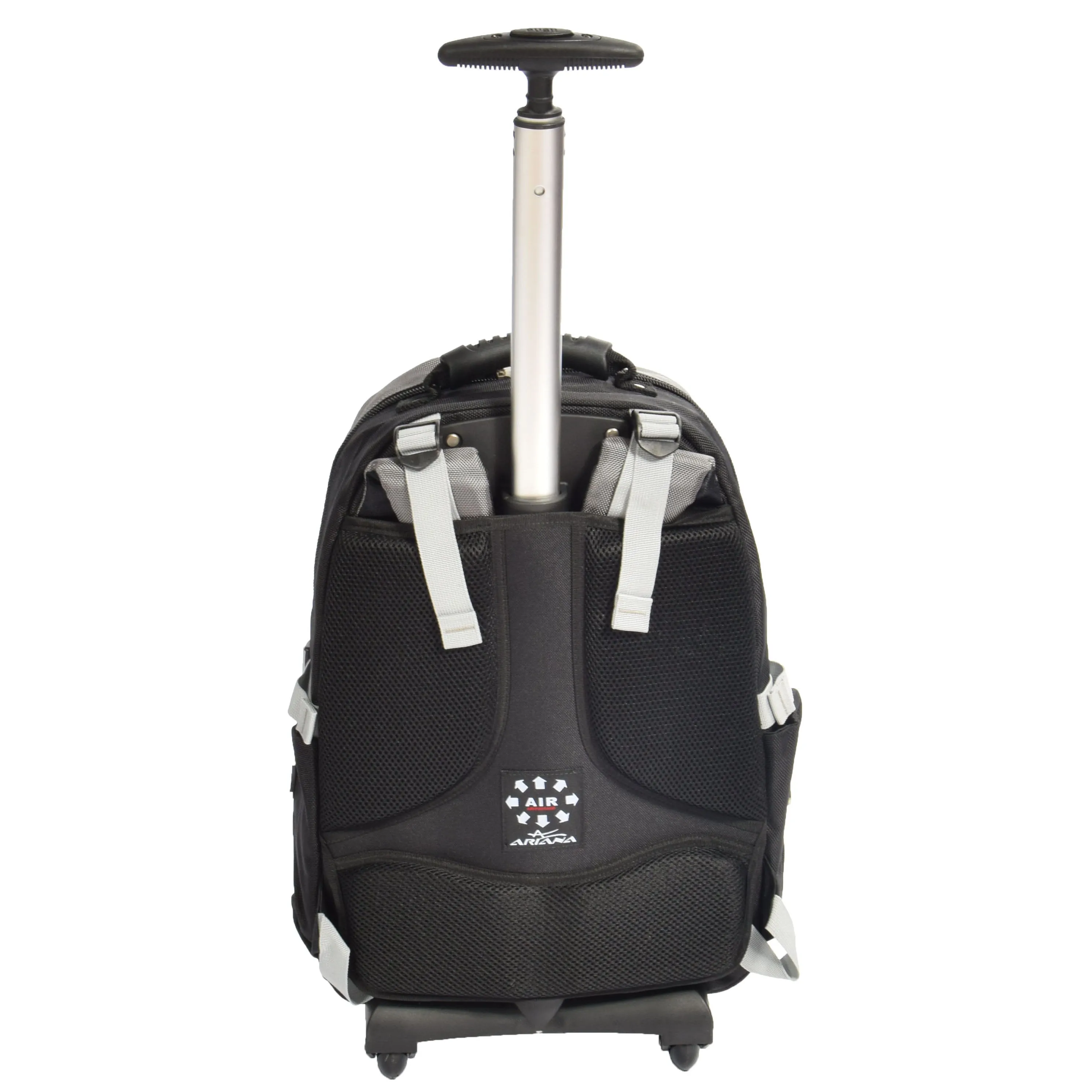 Small Size Backpack with Wheels HL08 Grey