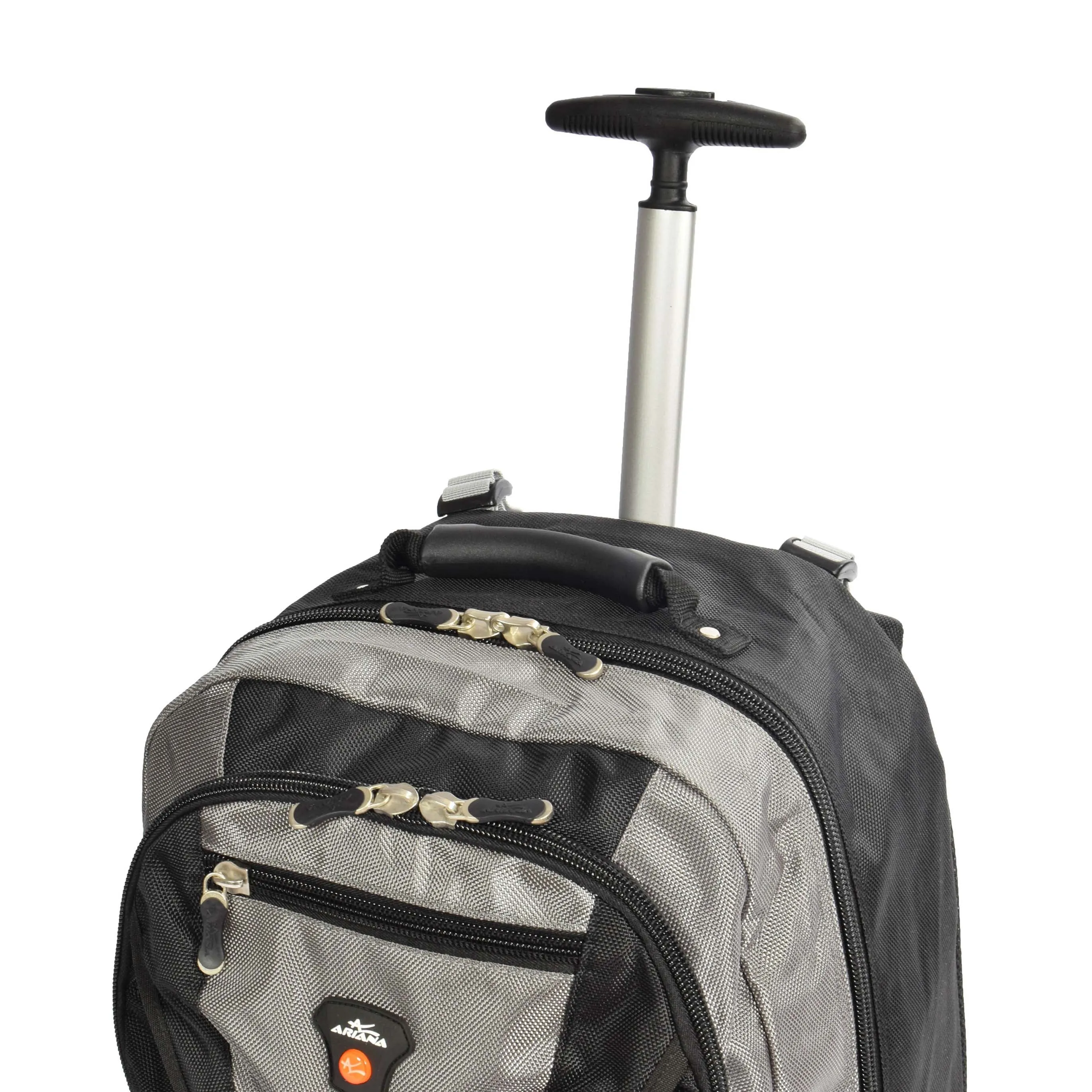 Small Size Backpack with Wheels HL08 Grey