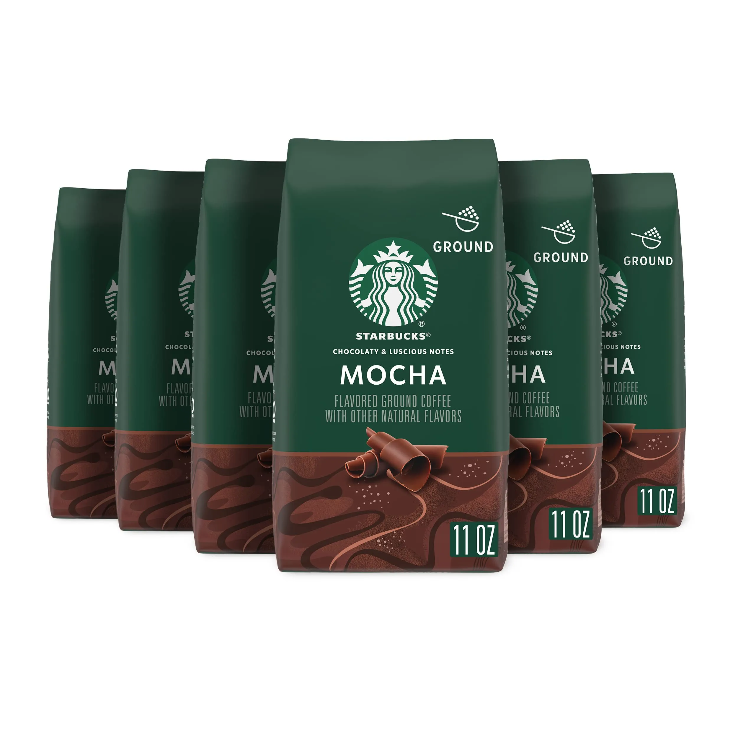 Starbucks Ground Coffee, Medium Roast Coffee, Holiday Blend, 100% Arabica, Limited Edition Holiday Coffee, 1 Bag (17 Oz)