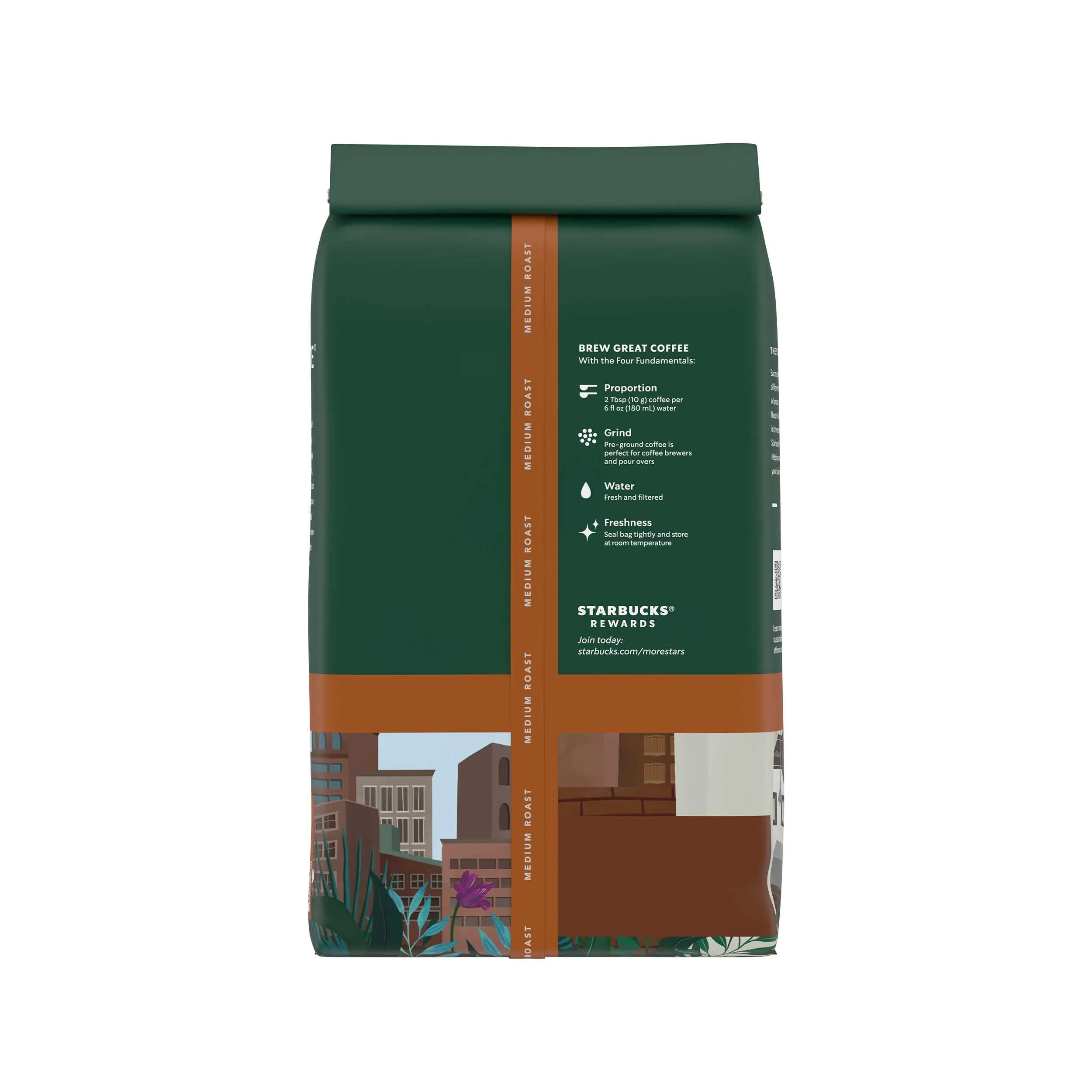 Starbucks Ground Coffee, Medium Roast Coffee, Holiday Blend, 100% Arabica, Limited Edition Holiday Coffee, 1 Bag (17 Oz)