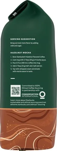 Starbucks Ground Coffee, Medium Roast Coffee, Holiday Blend, 100% Arabica, Limited Edition Holiday Coffee, 1 Bag (17 Oz)