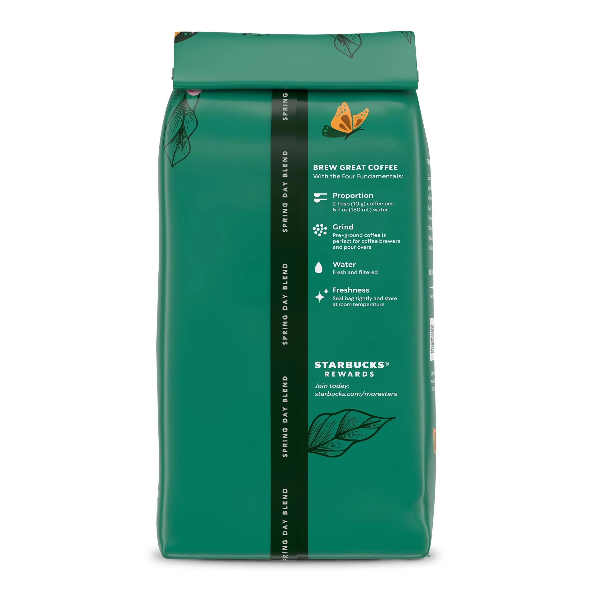 Starbucks Ground Coffee, Medium Roast Coffee, Holiday Blend, 100% Arabica, Limited Edition Holiday Coffee, 1 Bag (17 Oz)