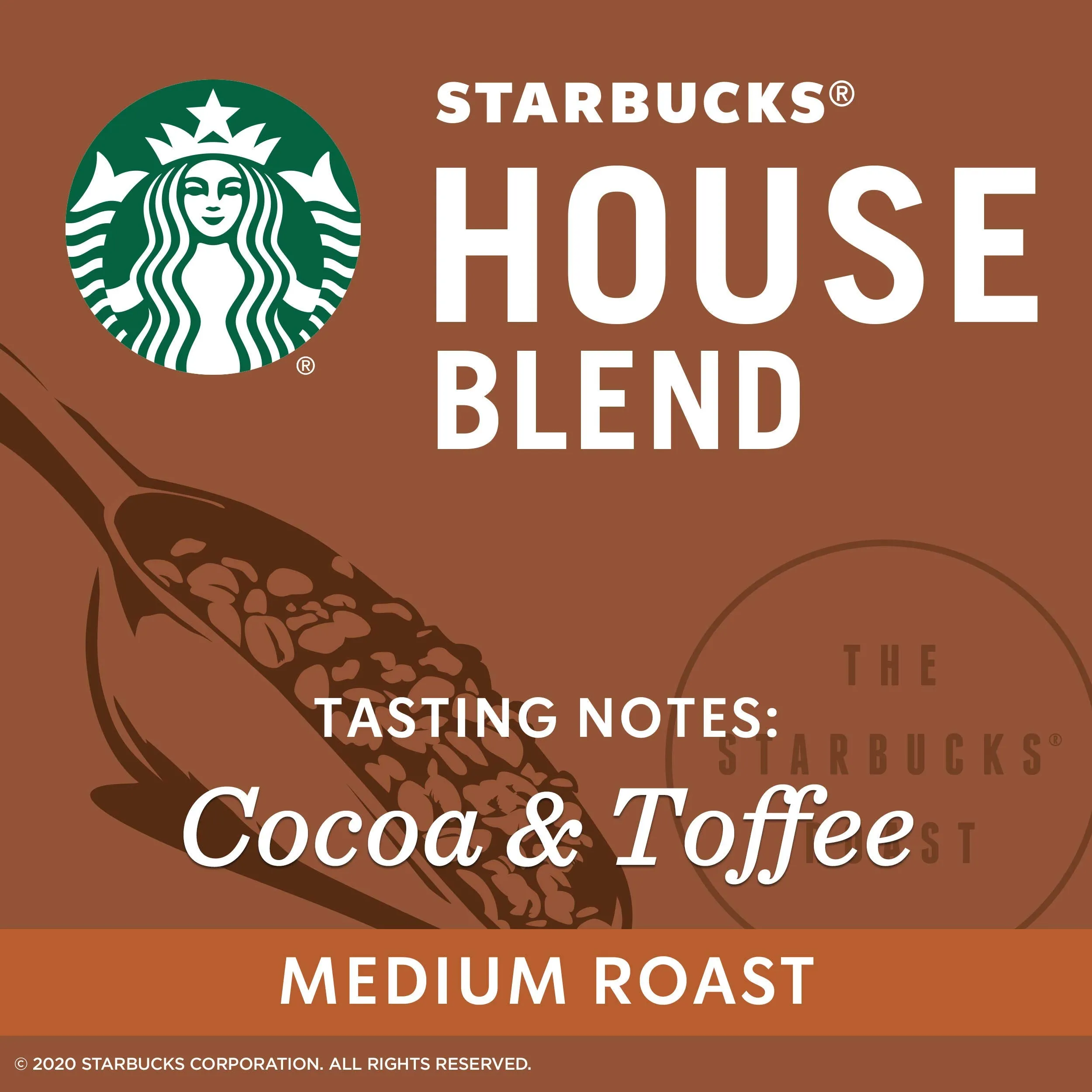 Starbucks Ground Coffee, Medium Roast Coffee, Holiday Blend, 100% Arabica, Limited Edition Holiday Coffee, 1 Bag (17 Oz)