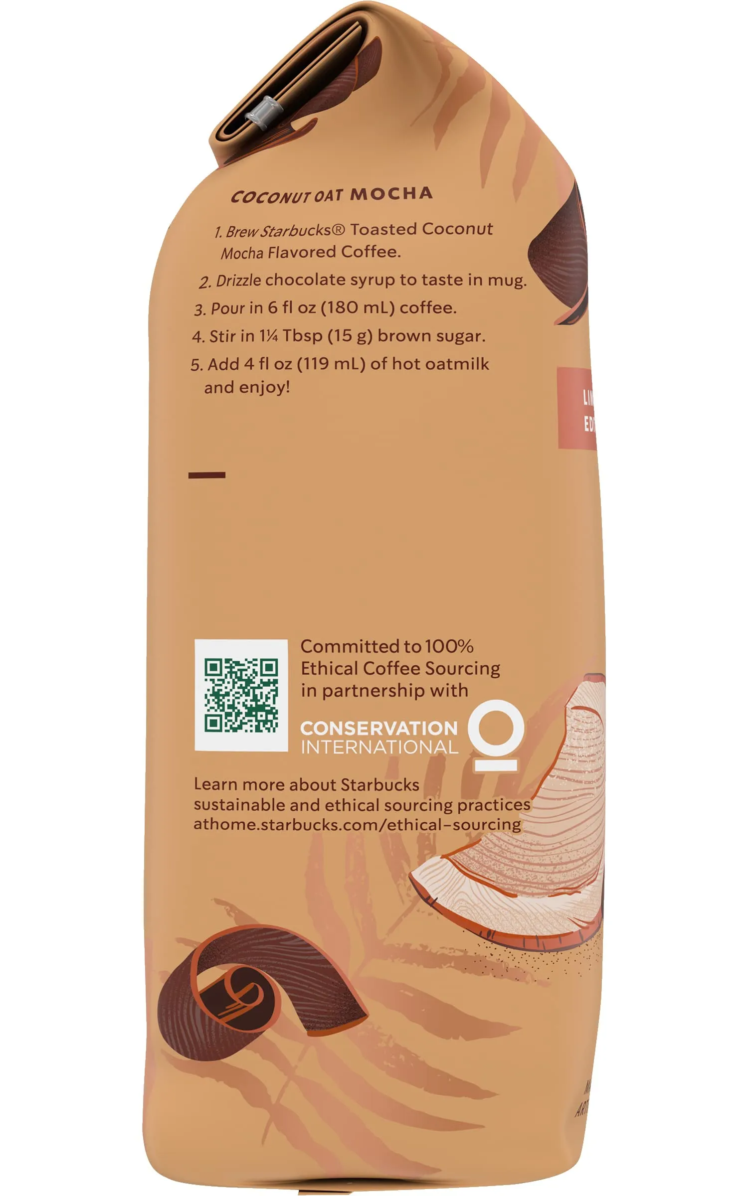 Starbucks Ground Coffee, Medium Roast Coffee, Holiday Blend, 100% Arabica, Limited Edition Holiday Coffee, 1 Bag (17 Oz)