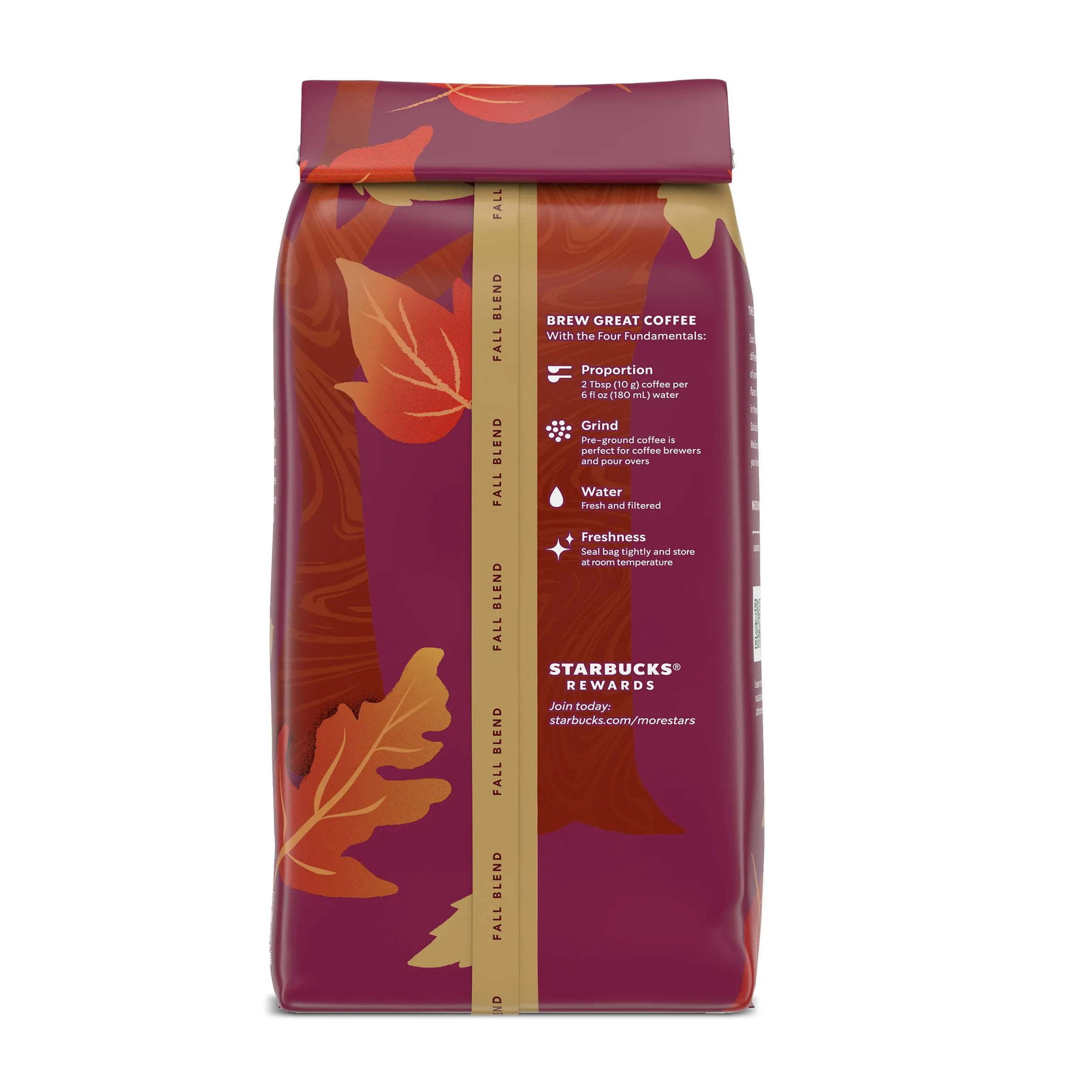 Starbucks Ground Coffee, Medium Roast Coffee, Holiday Blend, 100% Arabica, Limited Edition Holiday Coffee, 1 Bag (17 Oz)