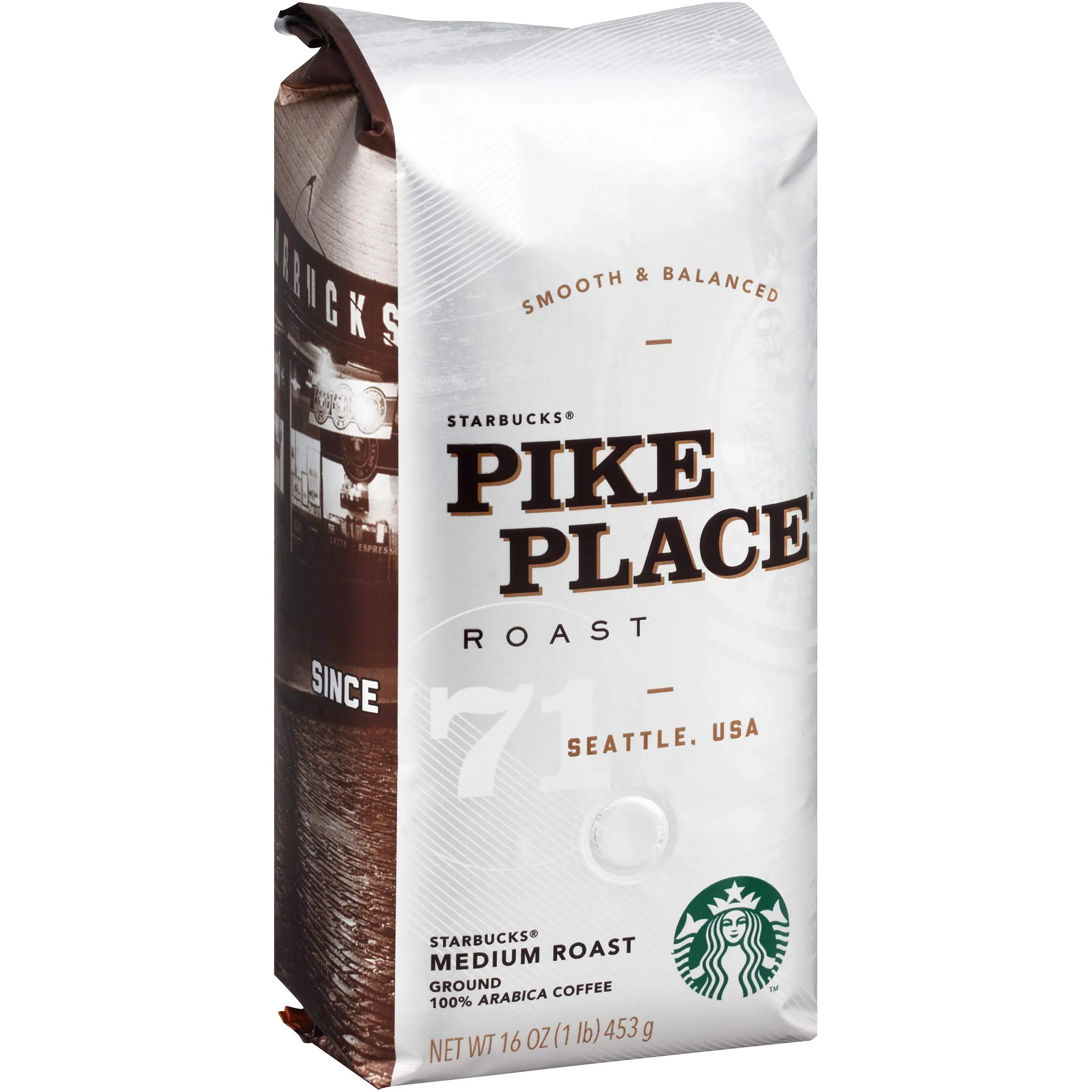 Starbucks Ground Coffee, Medium Roast Coffee, Holiday Blend, 100% Arabica, Limited Edition Holiday Coffee, 1 Bag (17 Oz)