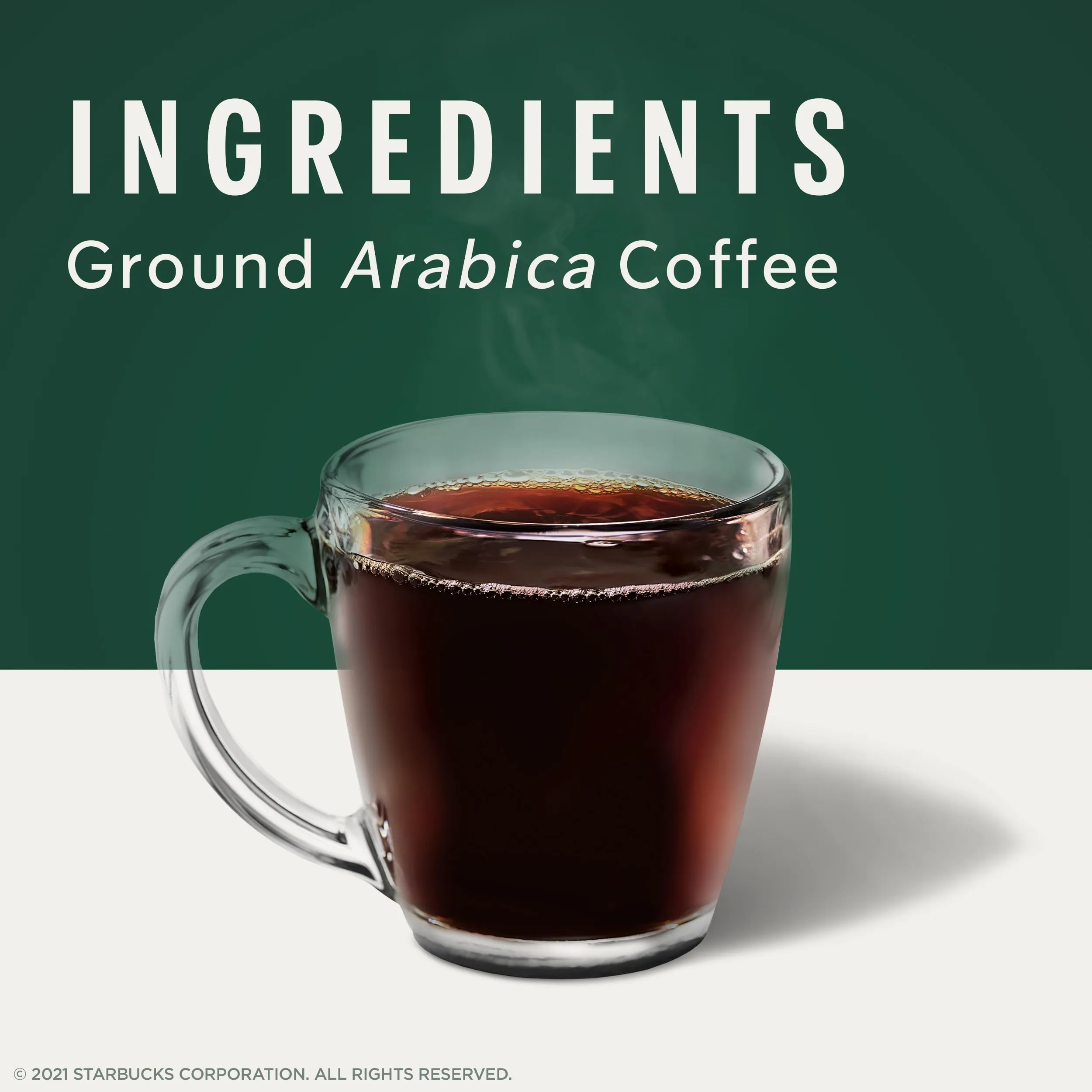 Starbucks Ground Coffee, Medium Roast Coffee, Holiday Blend, 100% Arabica, Limited Edition Holiday Coffee, 1 Bag (17 Oz)