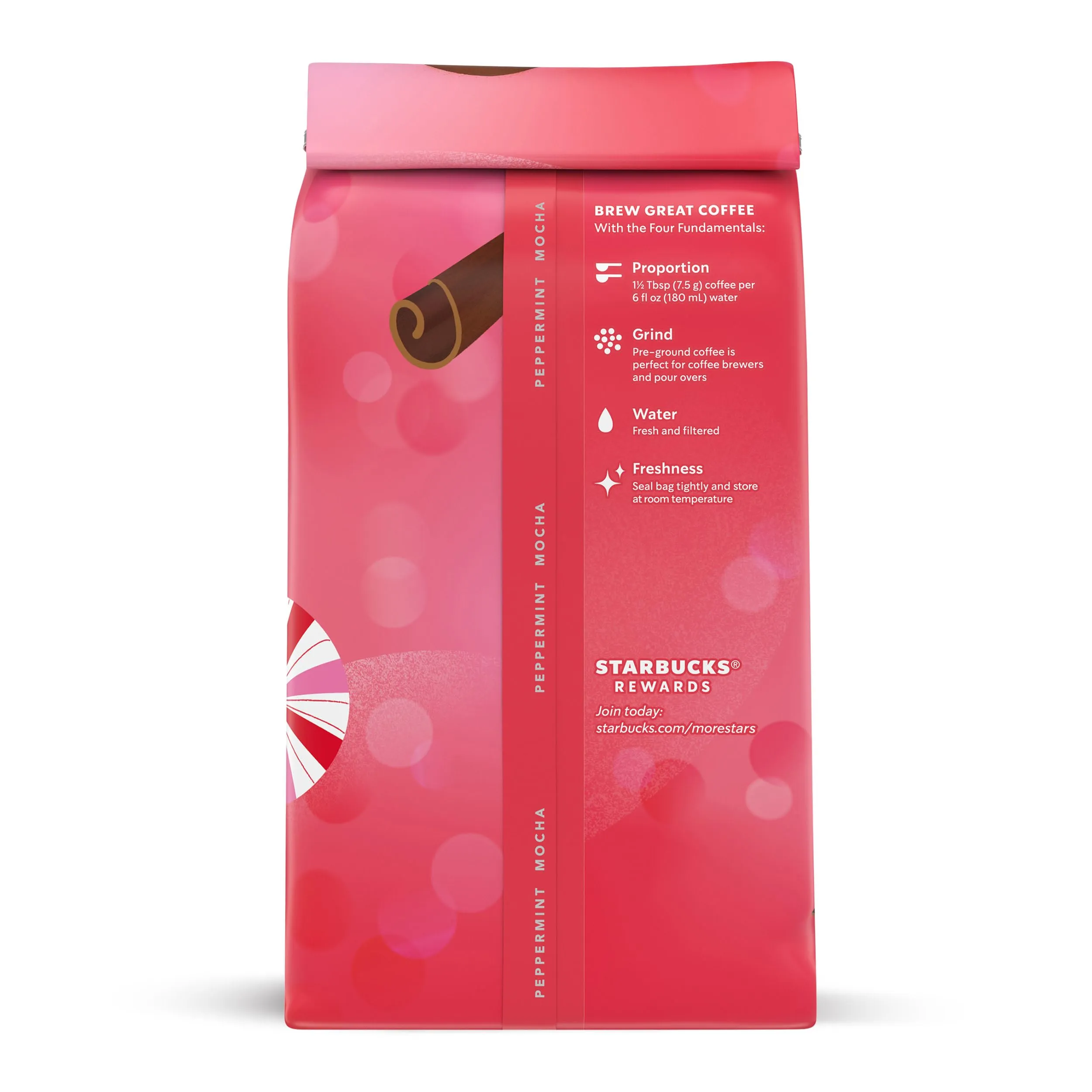 Starbucks Ground Coffee, Medium Roast Coffee, Holiday Blend, 100% Arabica, Limited Edition Holiday Coffee, 1 Bag (17 Oz)