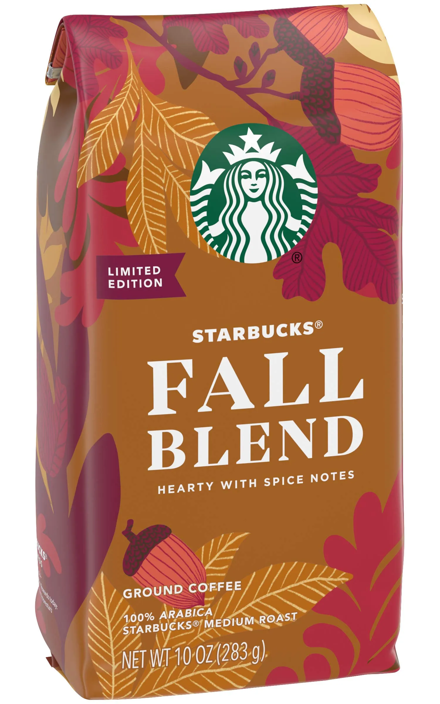 Starbucks Ground Coffee, Medium Roast Coffee, Holiday Blend, 100% Arabica, Limited Edition Holiday Coffee, 1 Bag (17 Oz)