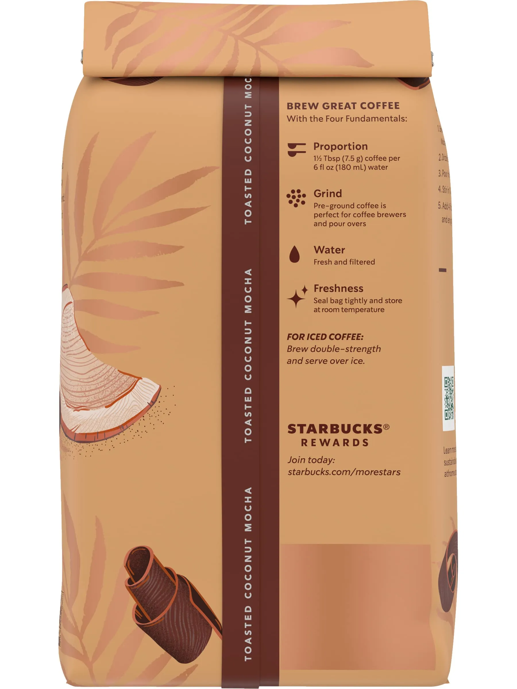 Starbucks Ground Coffee, Medium Roast Coffee, Holiday Blend, 100% Arabica, Limited Edition Holiday Coffee, 1 Bag (17 Oz)