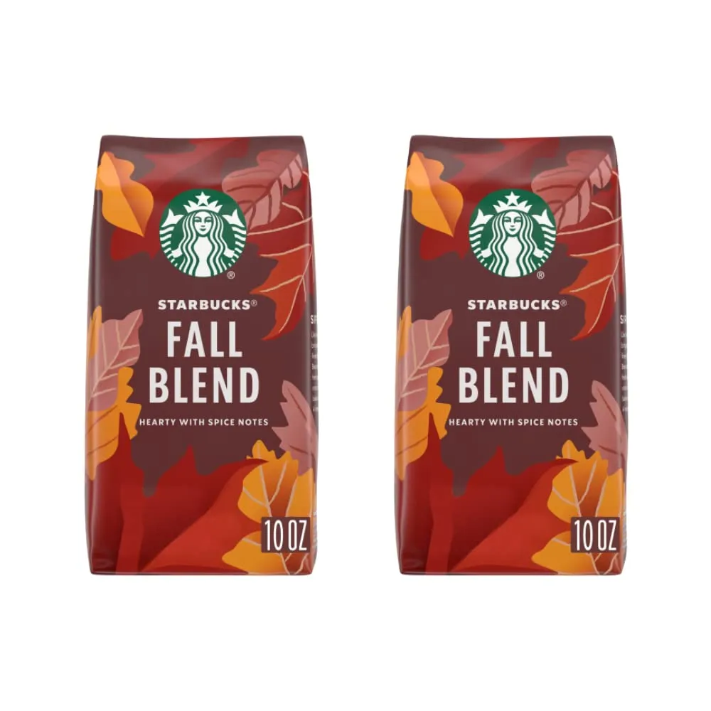 Starbucks Ground Coffee, Medium Roast Coffee, Holiday Blend, 100% Arabica, Limited Edition Holiday Coffee, 1 Bag (17 Oz)