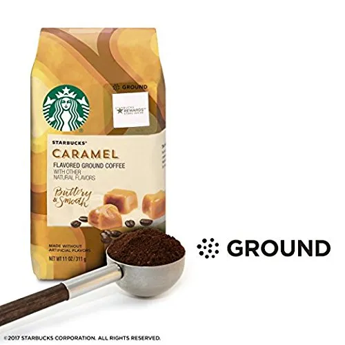 Starbucks Ground Coffee, Medium Roast Coffee, Holiday Blend, 100% Arabica, Limited Edition Holiday Coffee, 1 Bag (17 Oz)