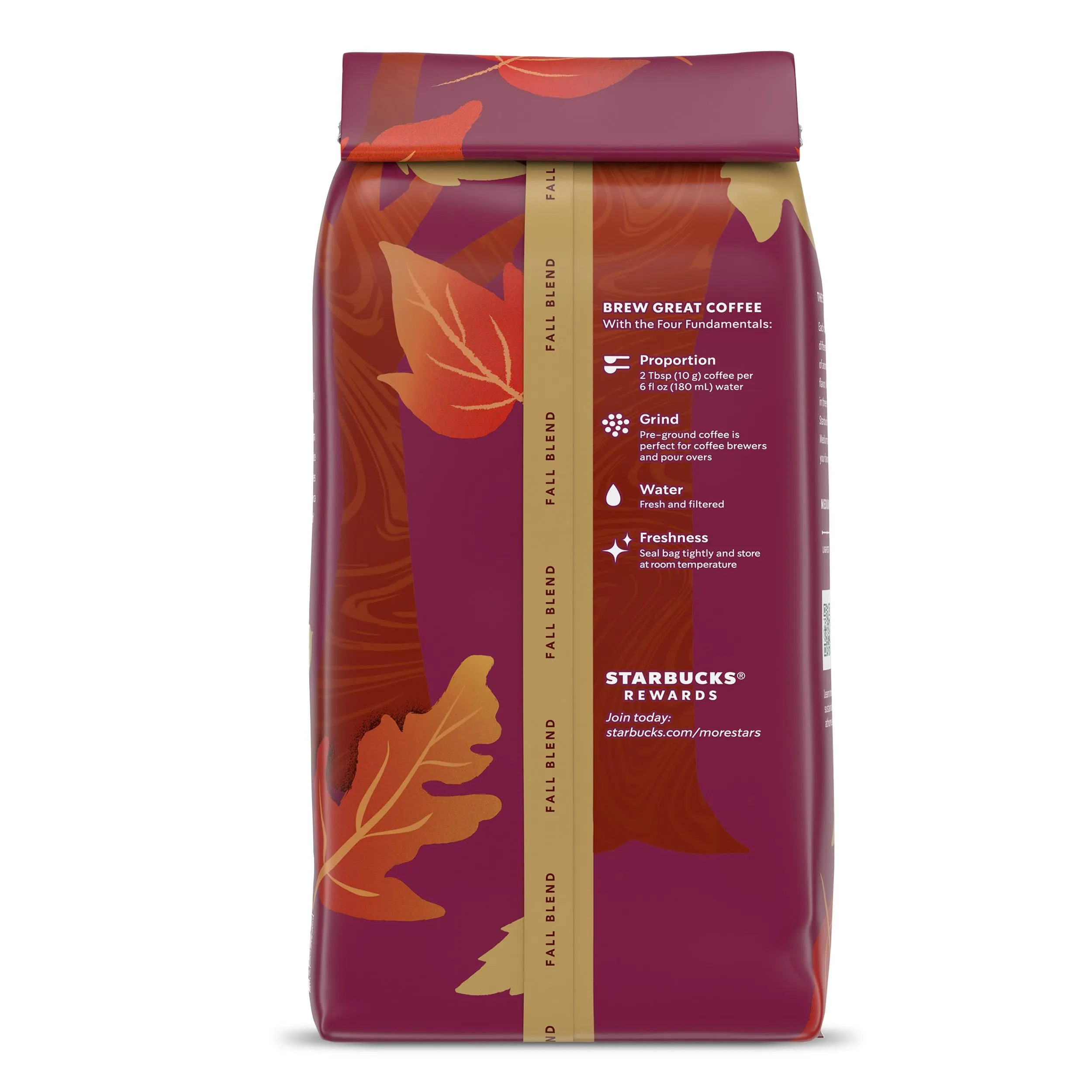 Starbucks Ground Coffee, Medium Roast Coffee, Holiday Blend, 100% Arabica, Limited Edition Holiday Coffee, 1 Bag (17 Oz)