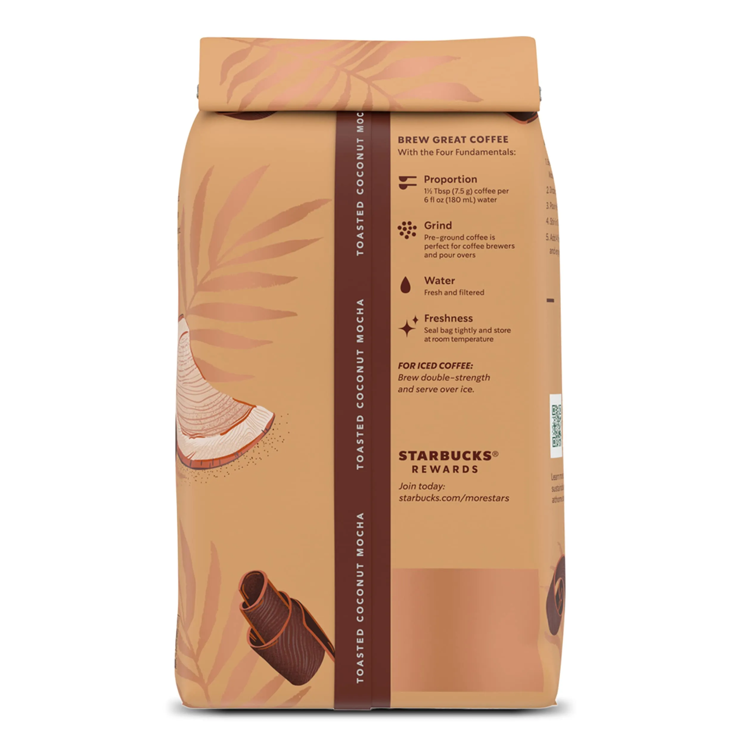 Starbucks Ground Coffee, Medium Roast Coffee, Holiday Blend, 100% Arabica, Limited Edition Holiday Coffee, 1 Bag (17 Oz)