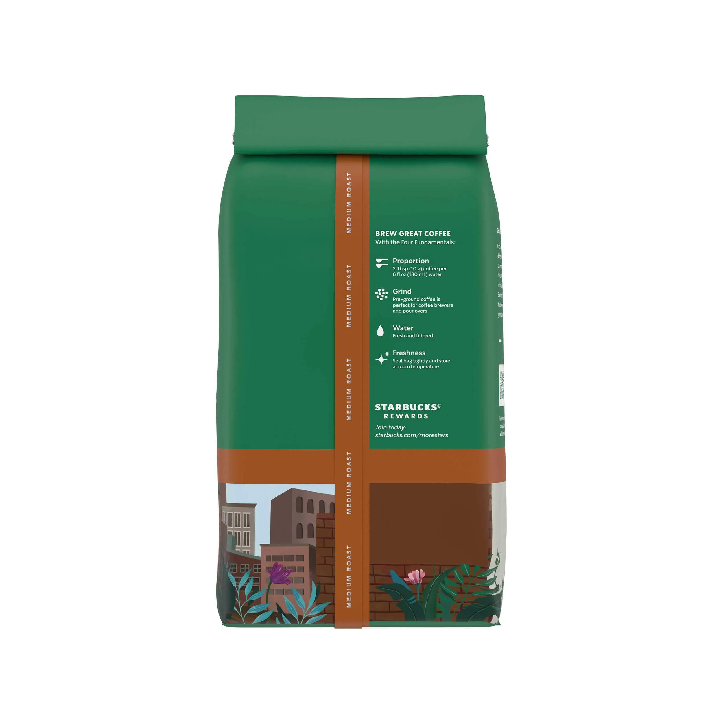 Starbucks Ground Coffee, Medium Roast Coffee, Holiday Blend, 100% Arabica, Limited Edition Holiday Coffee, 1 Bag (17 Oz)