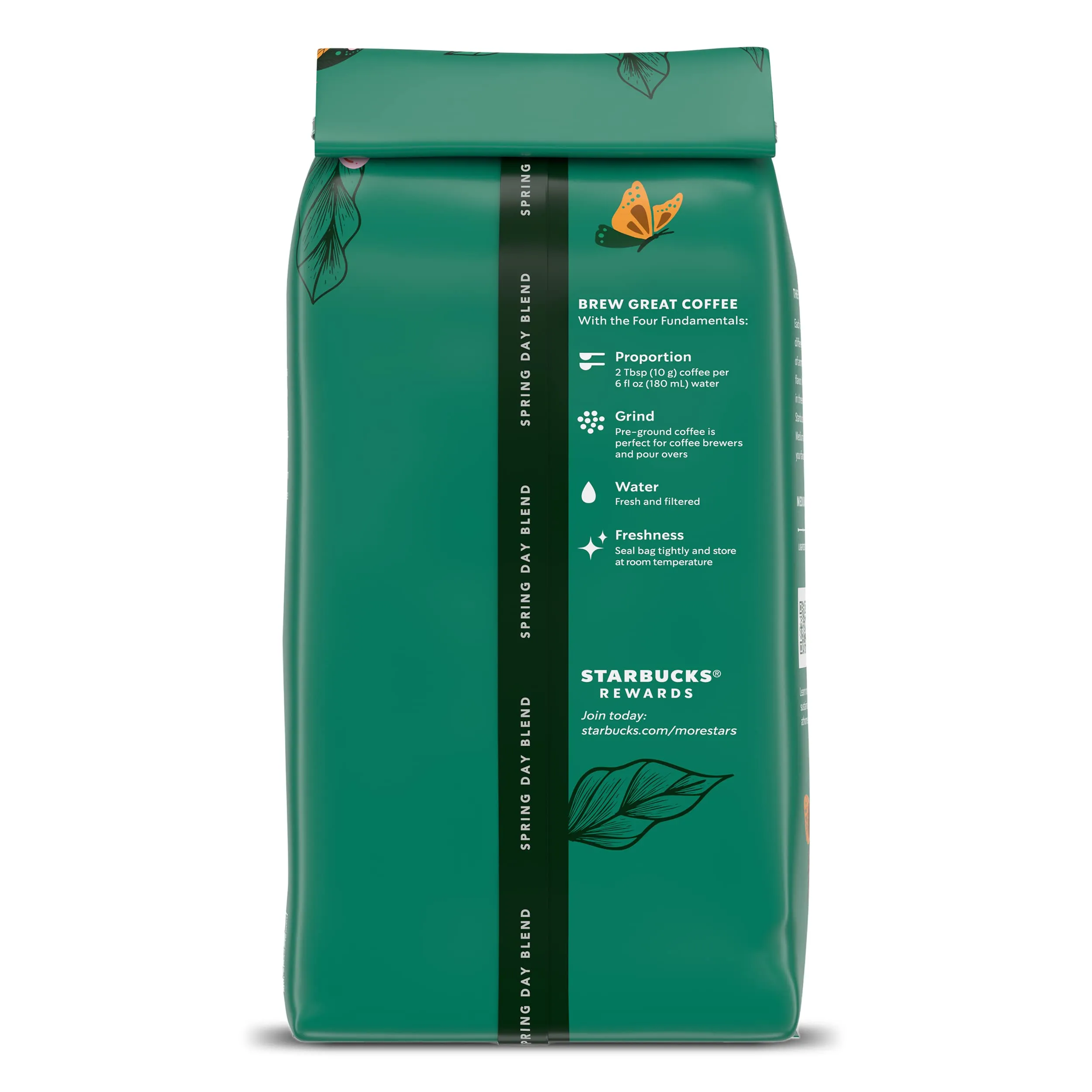 Starbucks Ground Coffee, Medium Roast Coffee, Holiday Blend, 100% Arabica, Limited Edition Holiday Coffee, 1 Bag (17 Oz)