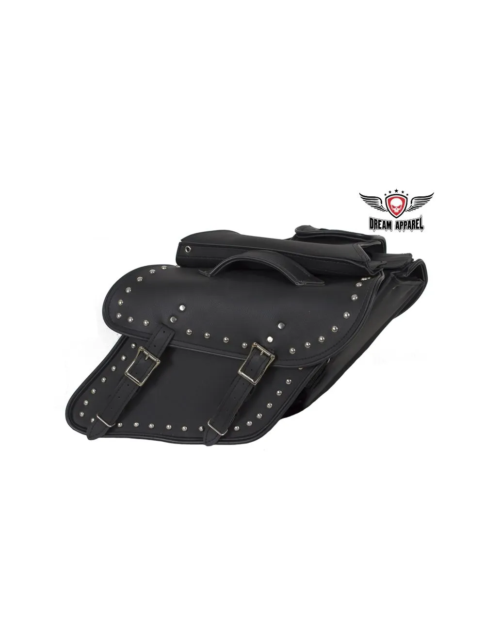 Studded Leather Dyna Saddlebag