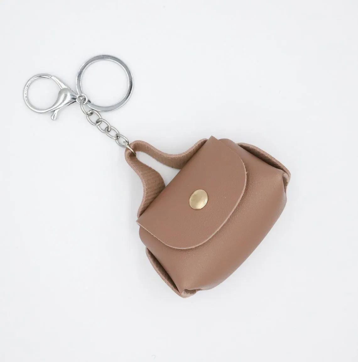 Synthetic Leather Coin Purse Mini Bag Airpod Case