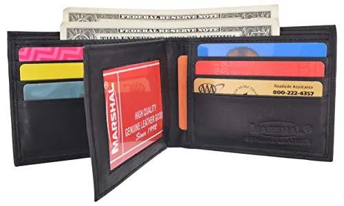 Taurus Zodiac Sign Bifold Trifold Genuine Leather Men's Wallets