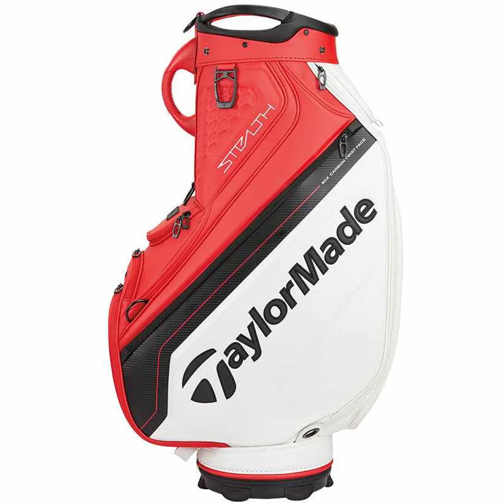 TaylorMade Tour Staff Bag - Red/White/Black