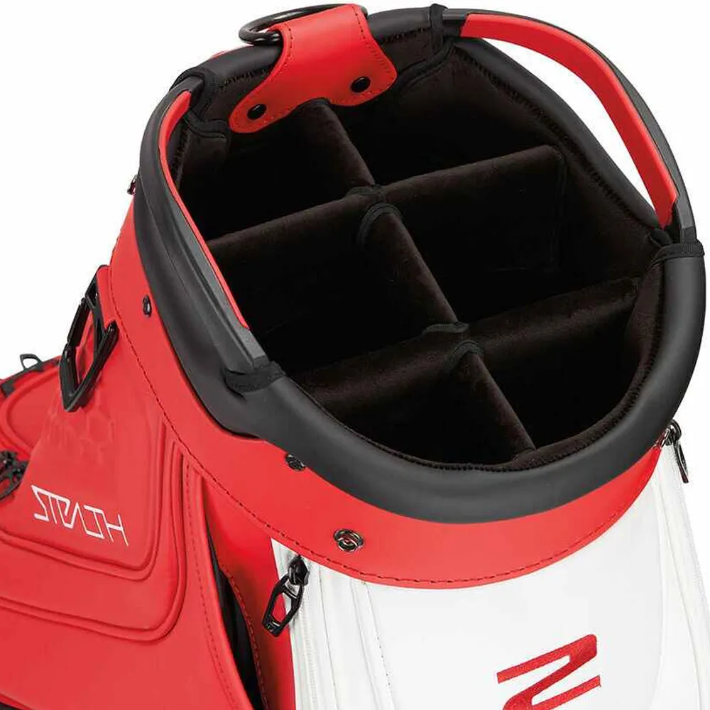 TaylorMade Tour Staff Bag - Red/White/Black