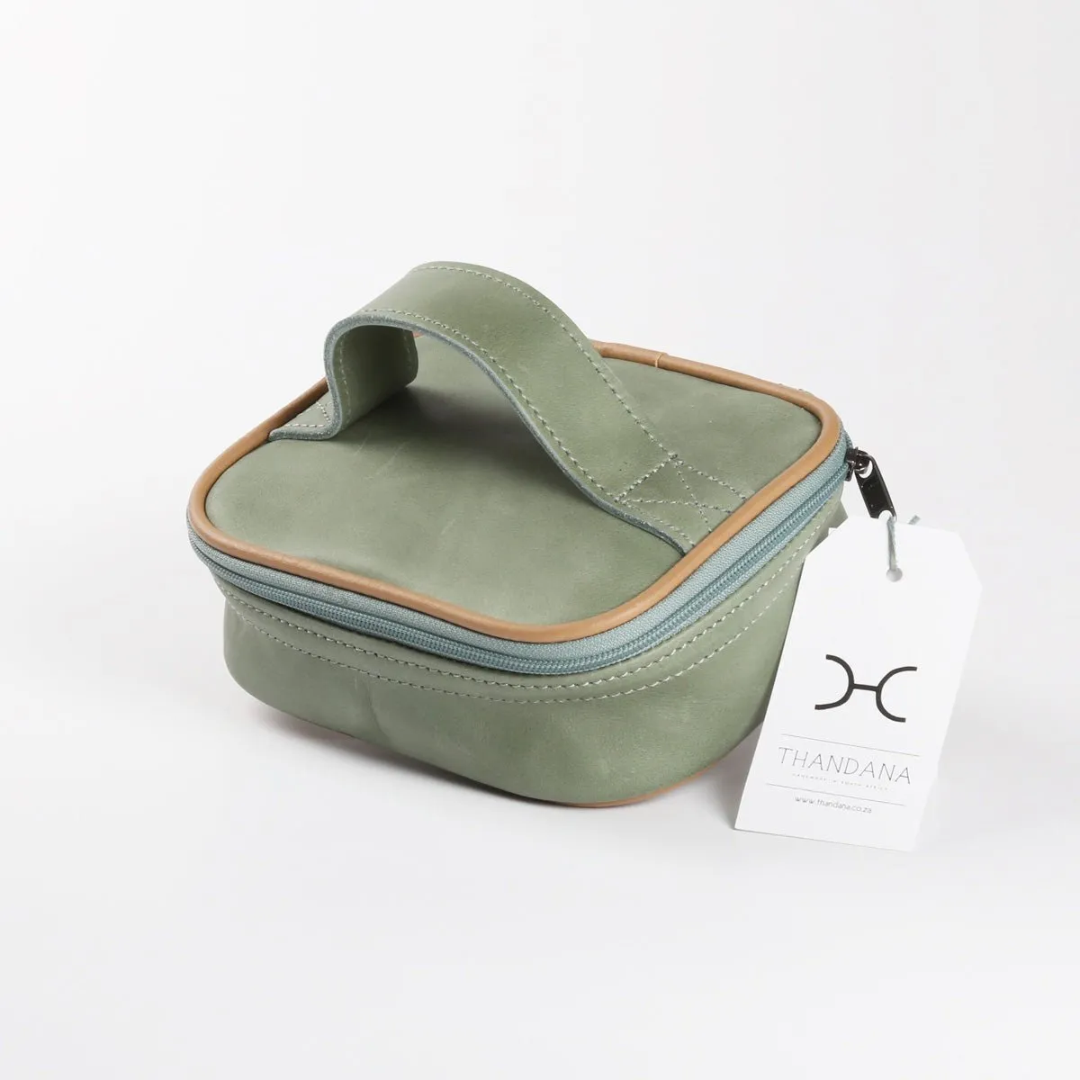 Thandana Leather Single Toiletry Case