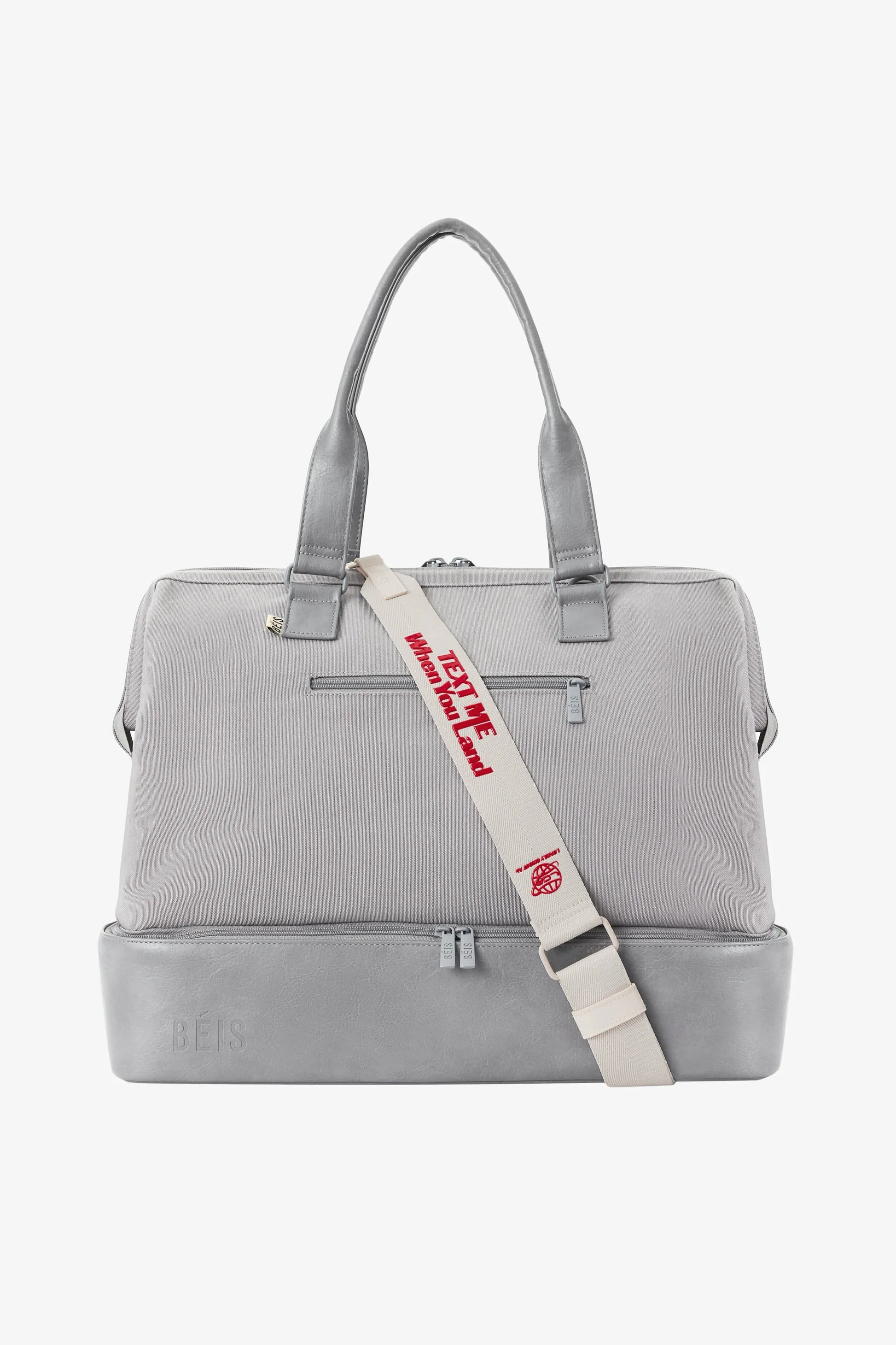 The Shoulder Strap in Ghost White