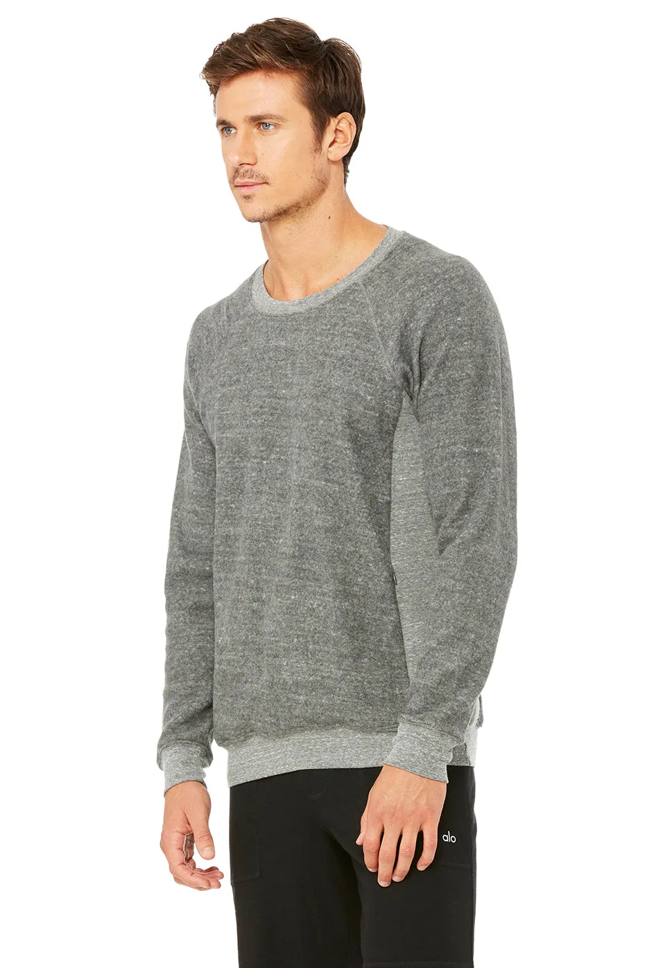 The Triumph Crew Neck Sweatshirt - Grey Triblend