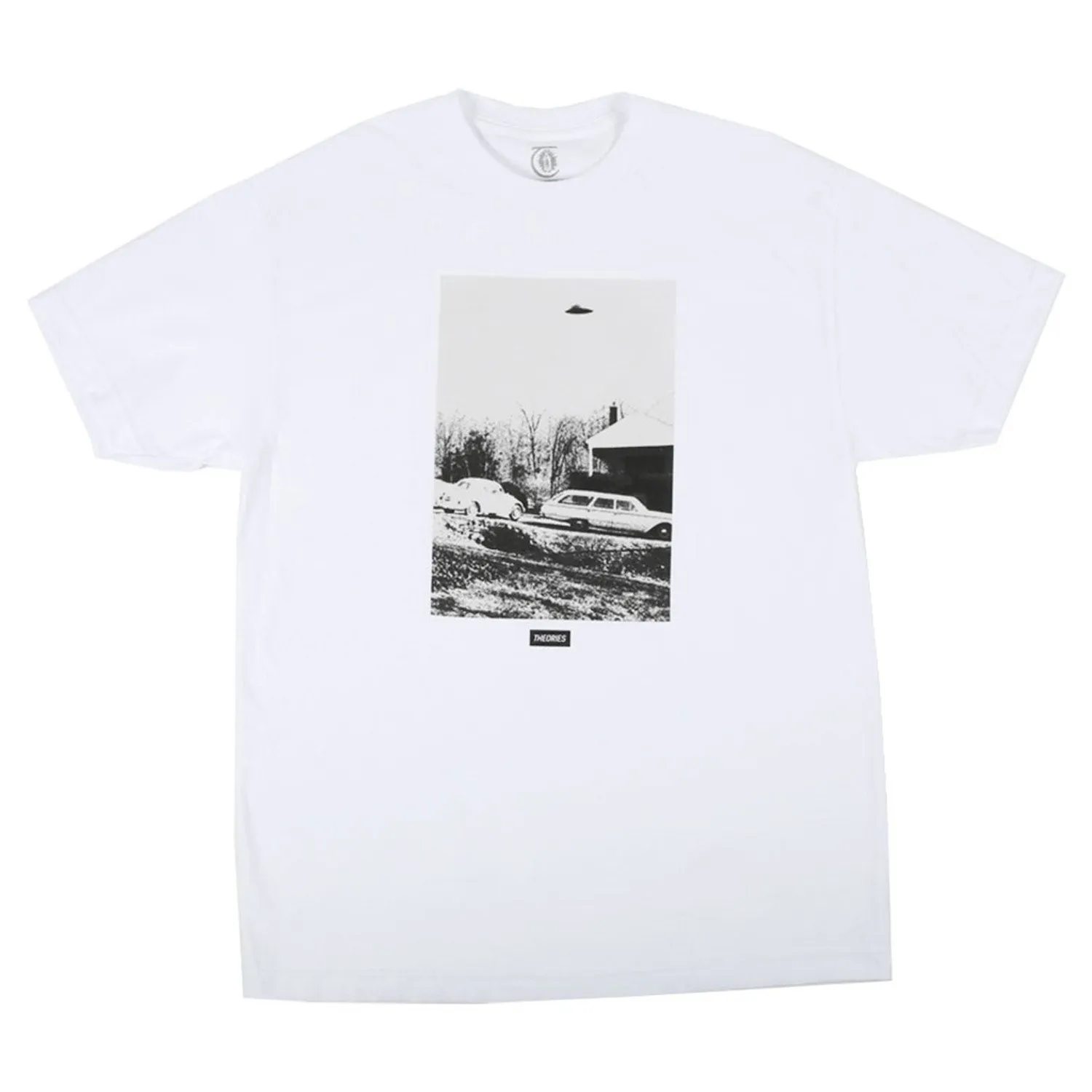 THEORIES T-SHIRT UNIDENTIFIED WHITE