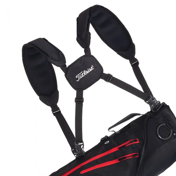 Titleist Premium Carry Pencil Bag - Black/Red