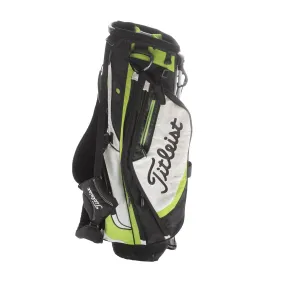 Titleist Second Hand Stand Bag - Black/White/Green