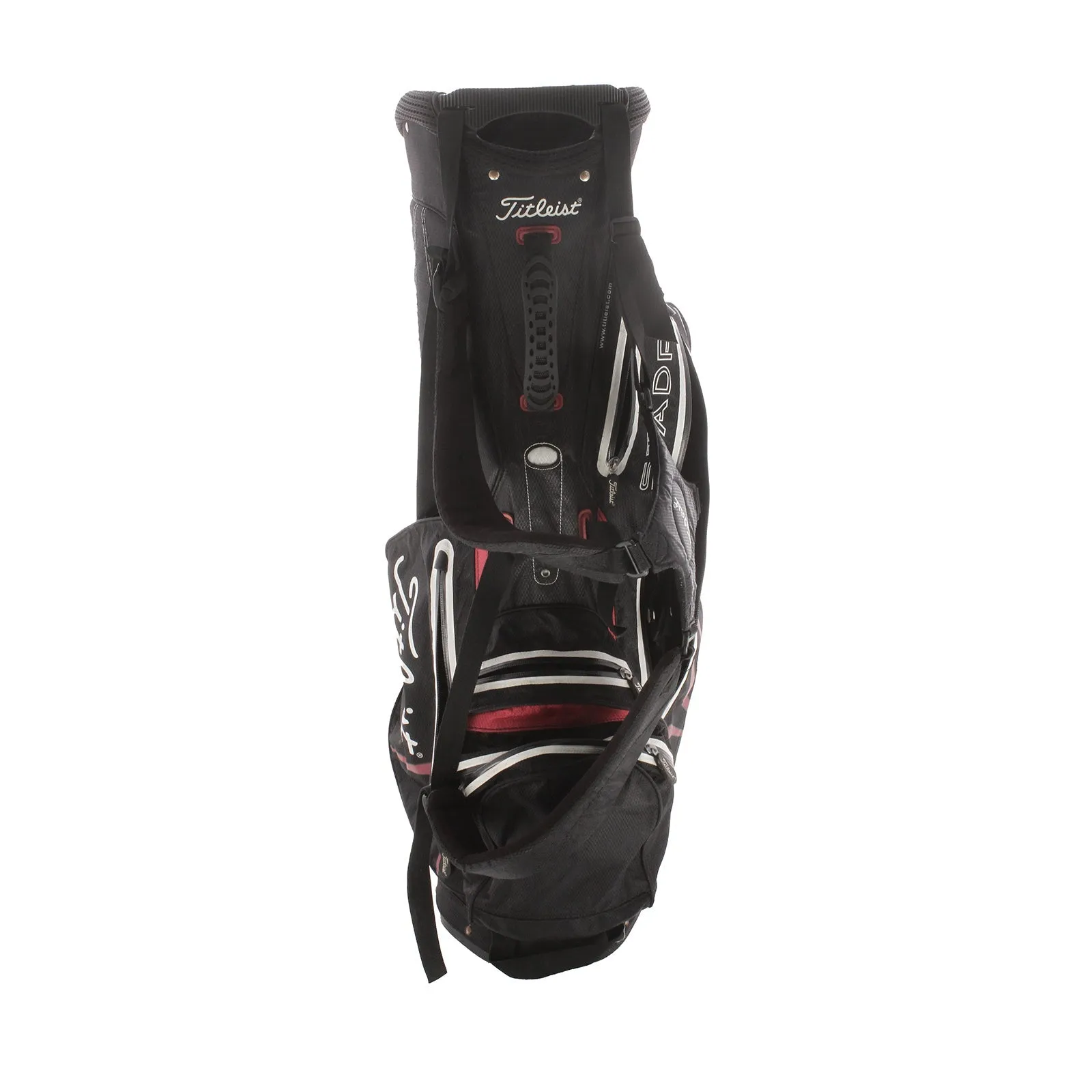 Titleist Stadry Stand Bag - Black/White/Red