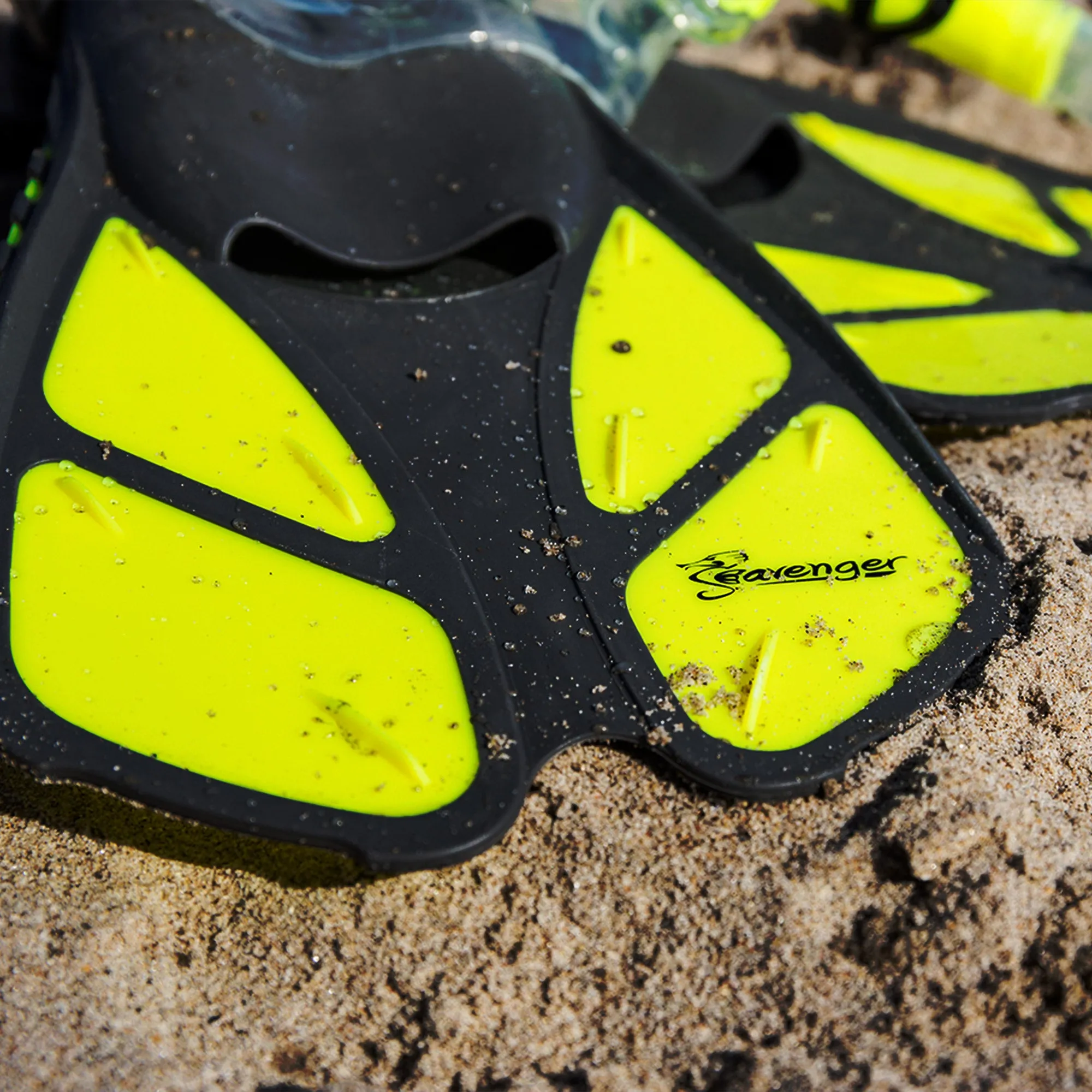 Torpedo Snorkeling Fins - Yellow