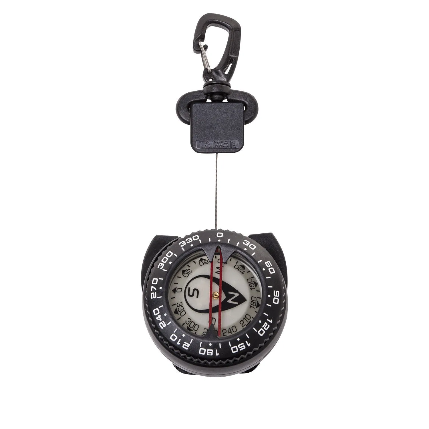 Trident Retractor Compass with Clip