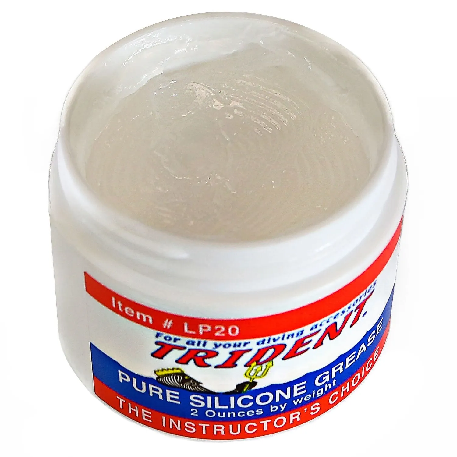 Trident Silicone Grease 100% Pure Lubricant 2 oz Accessory