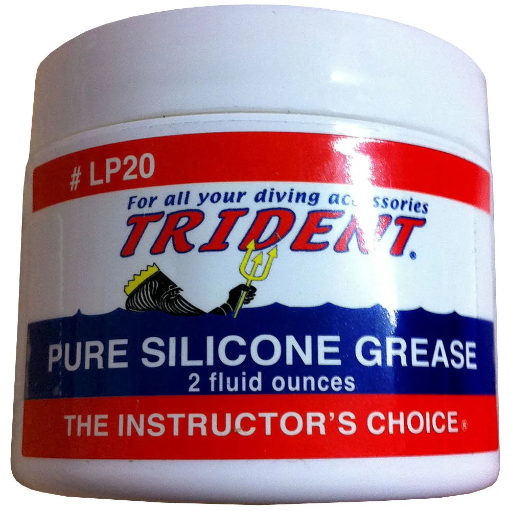 Trident Silicone Grease 100% Pure Lubricant 2 oz Accessory