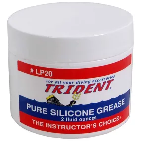 Trident Silicone Grease 100% Pure Lubricant 2 oz Accessory