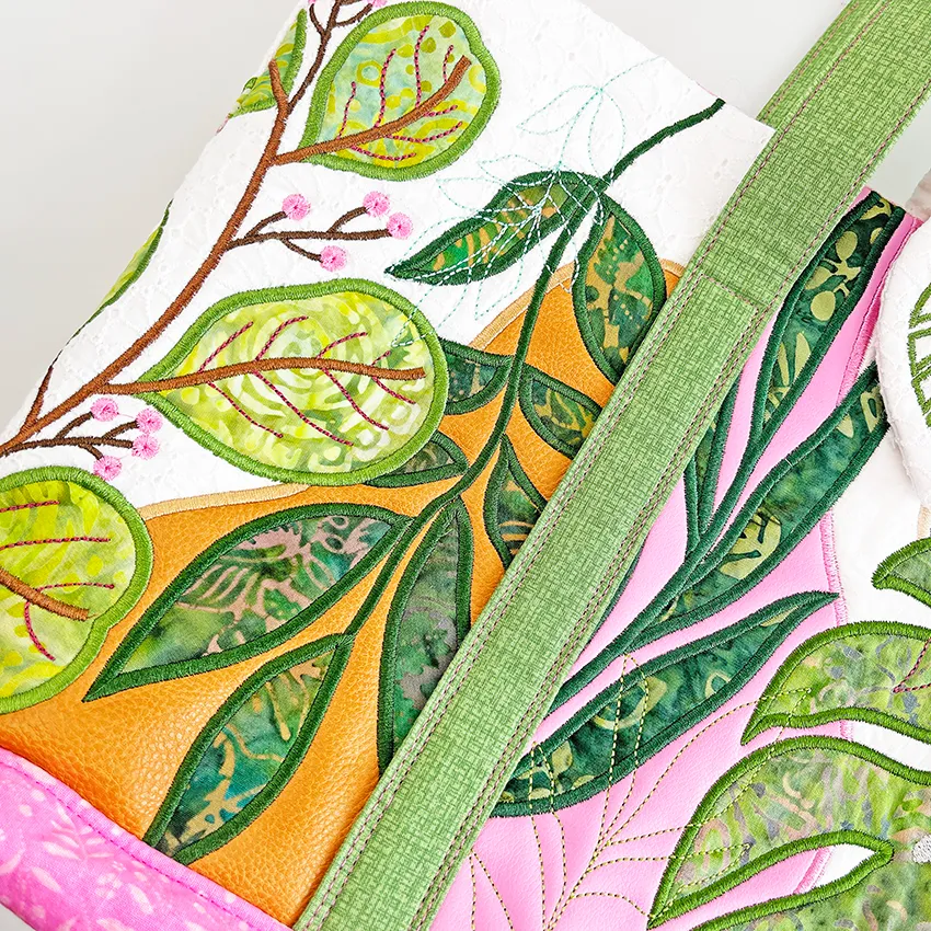 Tropical Leaves Bag