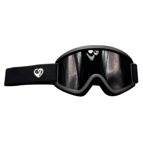 Tyson goggle - Black / Black smoke   Yellow