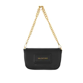 Valentino Bags Snowy RE Ladies Flap Bag in Black