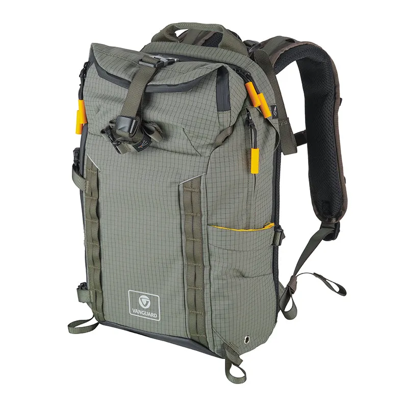 VEO Active 42M Khaki-Green Camera Backpack w/ USB Charger Connector