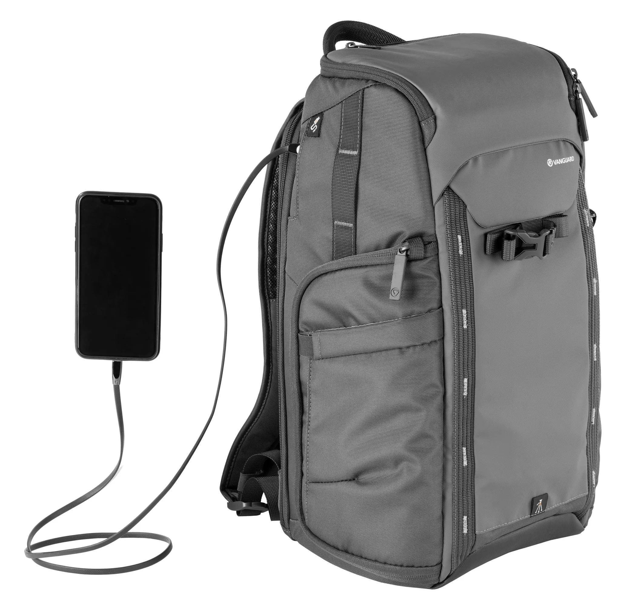 VEO Adaptor R44 Black Camera Backpack w/ USB Port - Rear Access