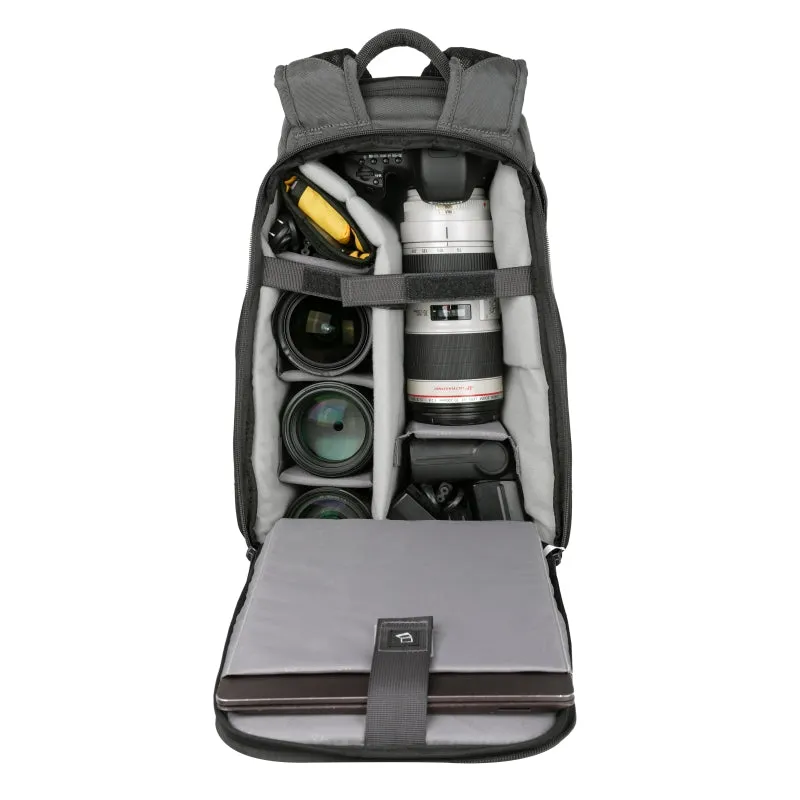 VEO Adaptor R44 Black Camera Backpack w/ USB Port - Rear Access