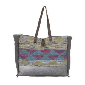 Vibrant pyramids Weekender Bag